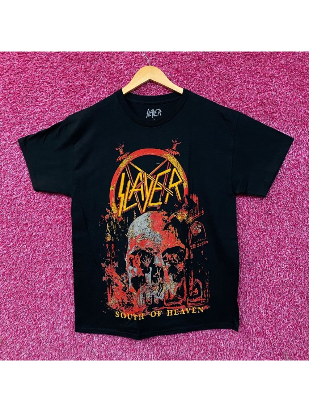 Slayer South of Heaven Metal Band T-Shirt Large
